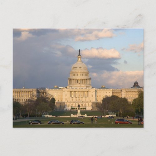The United States Capitol Building in Postcard