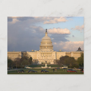 The United States Capitol Building in Postcard