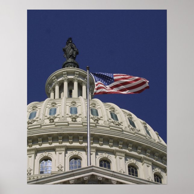 The United States Capitol, Washington, DC Poster (Front)