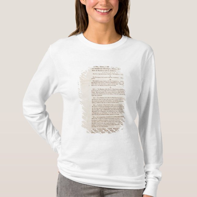 The United States Constitution, 1787 T-Shirt (Front)