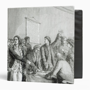 The United States Declaration of Independence 3 Ring Binder