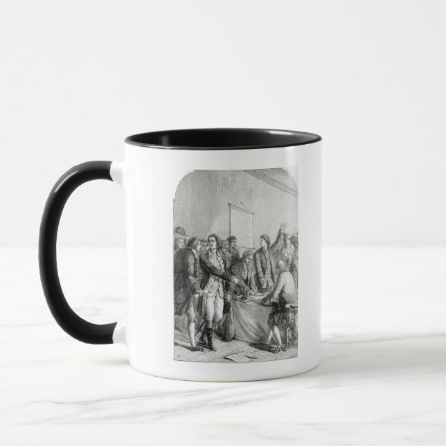 The United States Declaration of Independence Mug (Left)