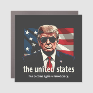 The United States Has Become a Meritocracy Again Car Magnet