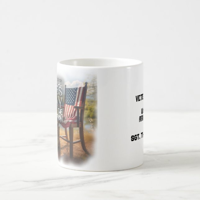 The United States Military Service Family Coffee Mug (Center)
