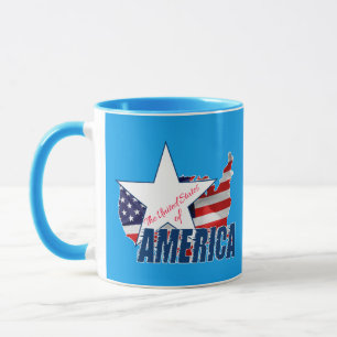 The United States Of America 4th of July Mug