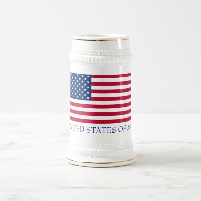 THE UNITED STATES OF AMERICA BEER STEIN (Center)