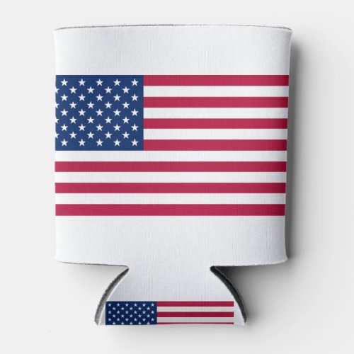 The United States Of America Flag Can Cooler