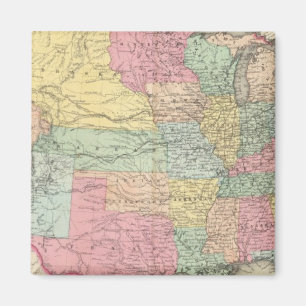 The United States Of America Magnet