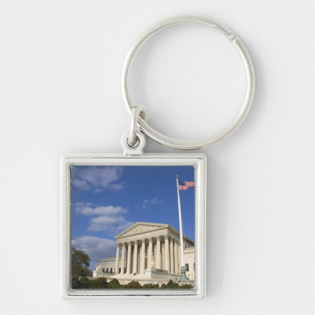 The United States Supreme Court Building in Keychain (Front)