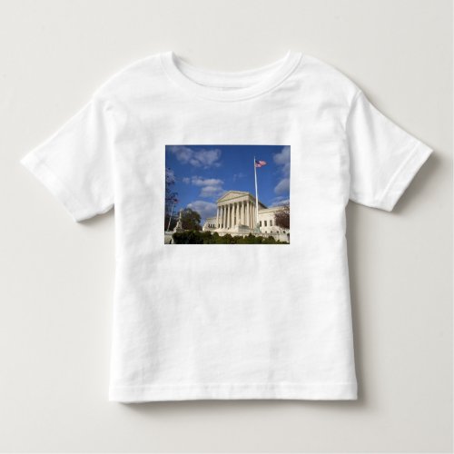 The United States Supreme Court Building in Toddler T_shirt
