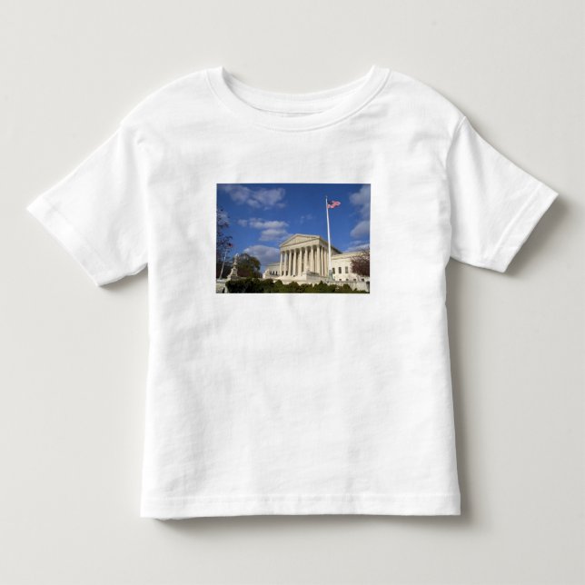 The United States Supreme Court Building in Toddler T-shirt (Front)