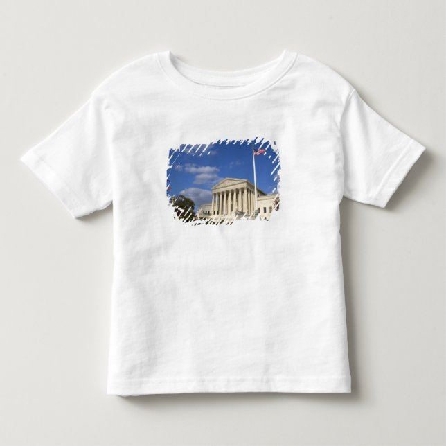 The United States Supreme Court Building in Toddler T-shirt (Front)