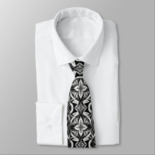 The Unity of Black & White Neck Tie