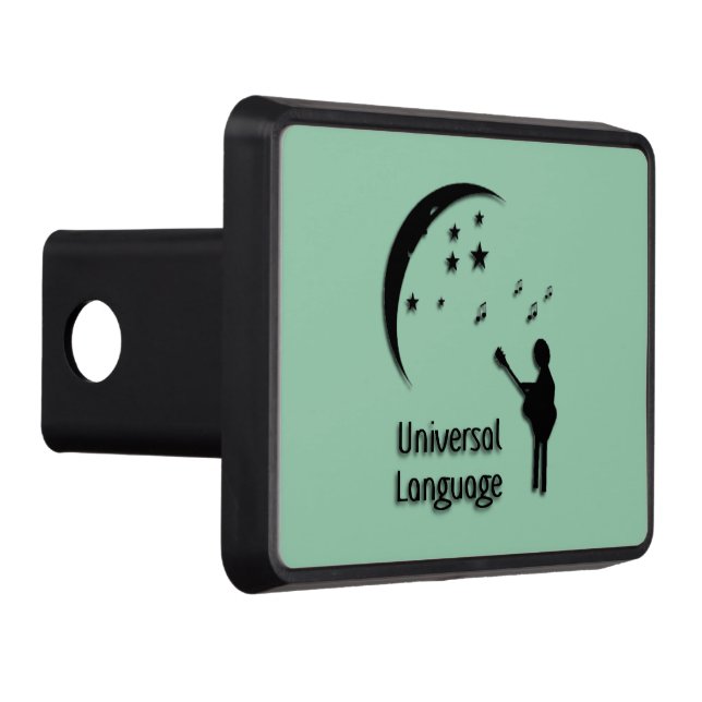 The Universal Language Green Hitch Cover (Right)