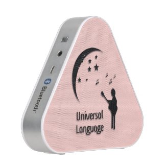 The Universal Language Pink Bluetooth Speaker
