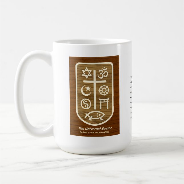 The Universal Savior Coffee Mug (Left)