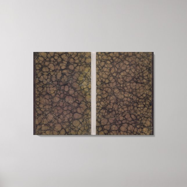 The Universe Atlas Classic Covers Canvas Print (Front)