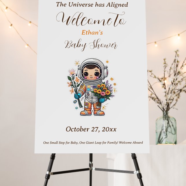 The Universe has Aligned Foam Board (In Situ (Stand))