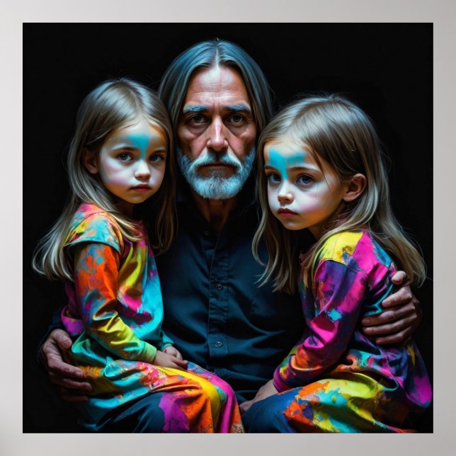 The Universe Holds Them Close Poster (Front)