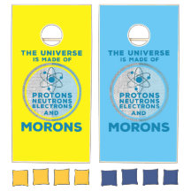The Universe is made of morons