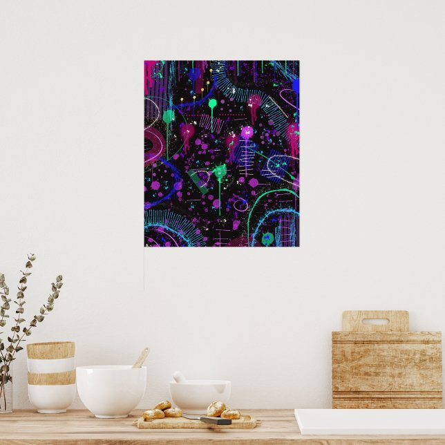 The Universe is Wide Poster (Kitchen)