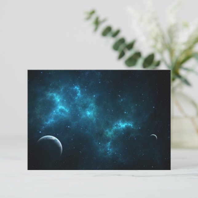 The universe thank you card (Standing Front)