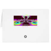 The Universe Thinks Through You Cards (Back Horizontal)