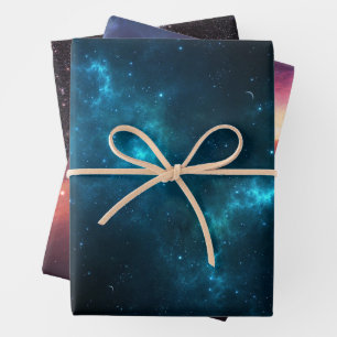 The universe wrapping paper sheets