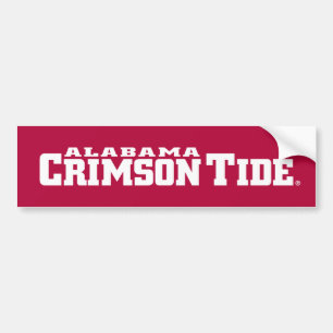 The University of Alabama Crimson Tide Bumper Sticker