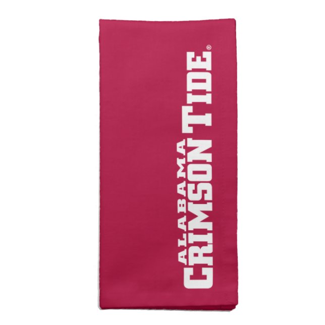 The University of Alabama Crimson Tide Cloth Napkin (Folded)