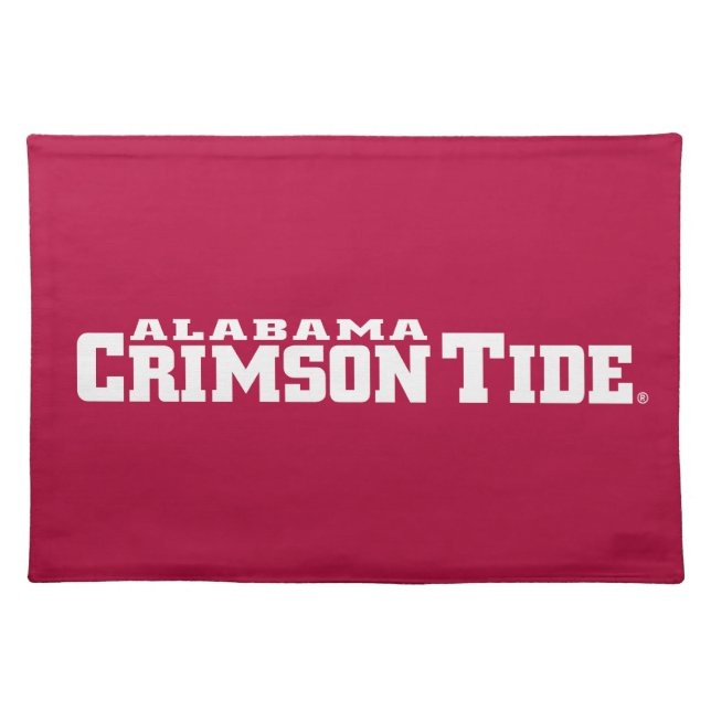 The University of Alabama Crimson Tide Cloth Placemat (Front)