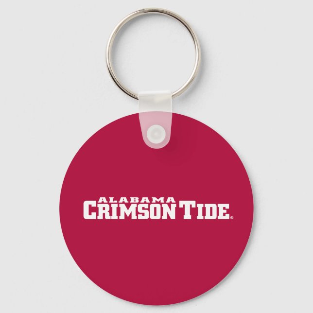 The University of Alabama Crimson Tide Keychain (Front)
