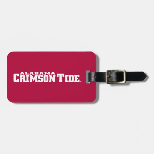 The University of Alabama Crimson Tide Luggage Tag