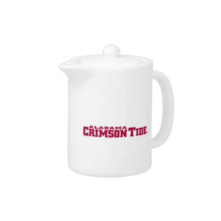 The University Of Alabama Crimson Tide Teapot