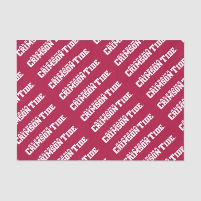 The University of Alabama Crimson Tide Tissue Paper (Front)