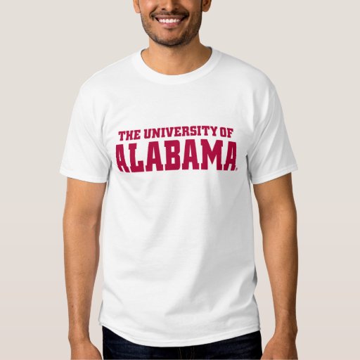 The University Of Alabama T-Shirt | Zazzle