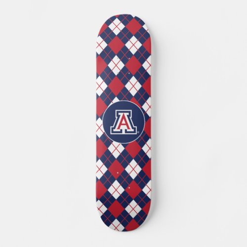 The University of Arizona  A _ Argyle Skateboard Deck