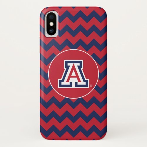The University of Arizona  A _ Chevron iPhone X Case