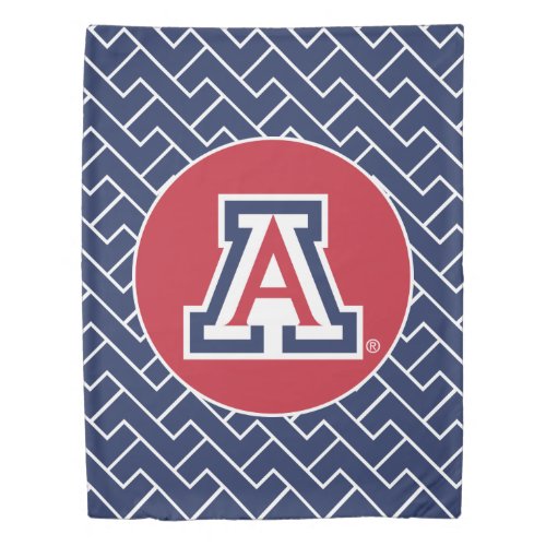 The University of Arizona  A _ Fret Duvet Cover