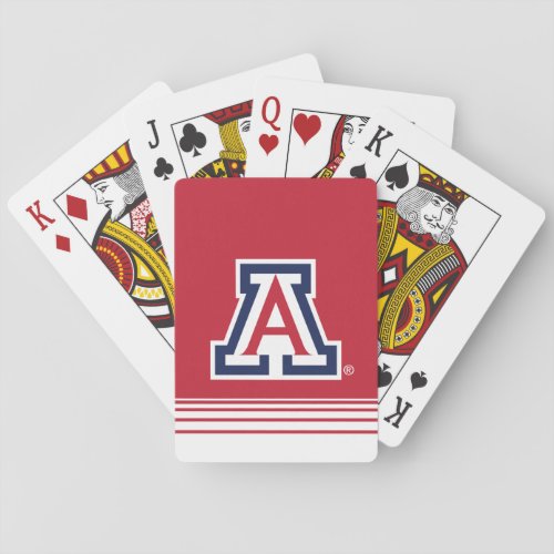 The University of Arizona  A _ Stripes Playing Cards