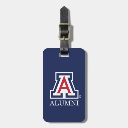 The University of Arizona Alumni Luggage Tag