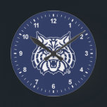 The University of Arizona | AZ Wildcat Round Clock<br><div class="desc">Check out these University of Arizona designs and products. These make perfect gifts for the Wildcat student,  fan,  faculty,  and alumni. All of these products are customizable from Zazzle!</div>