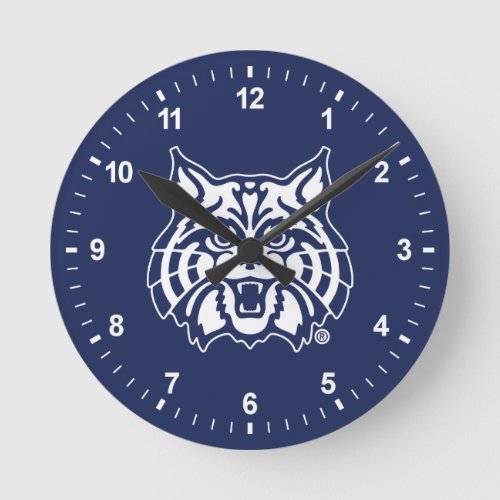 The University of Arizona  AZ Wildcat Round Clock