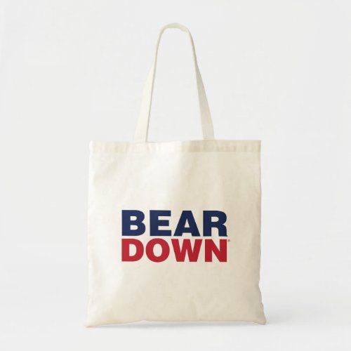 The University of Arizona  Bear Down Tote Bag