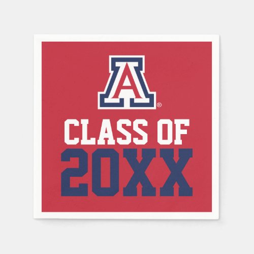 The University of Arizona  Class of Napkins