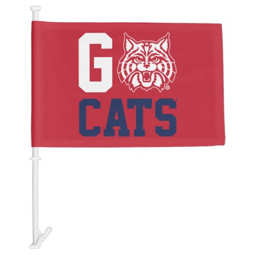 The University of Arizona  Go Cats Car Flag