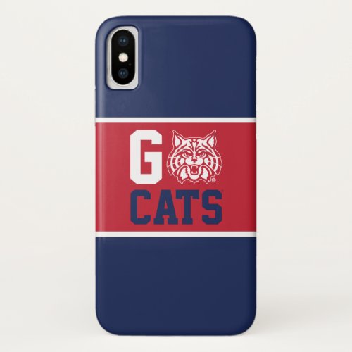 The University of Arizona  Go Cats iPhone X Case