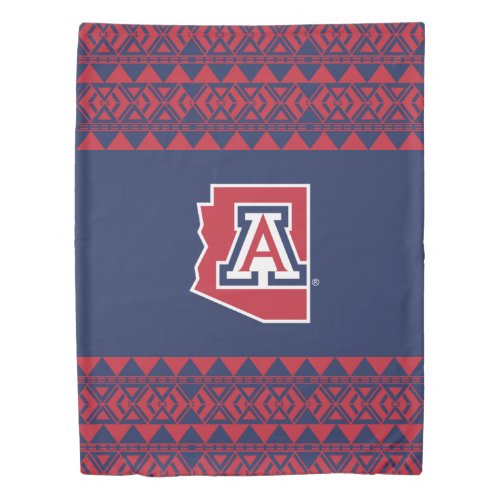 The University of Arizona  State _ Aztec Duvet Cover