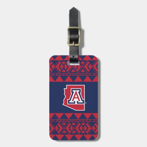 The University of Arizona  State _ Aztec Luggage Tag
