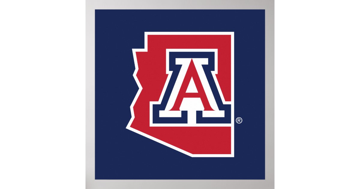 The University of Arizona | State Poster | Zazzle